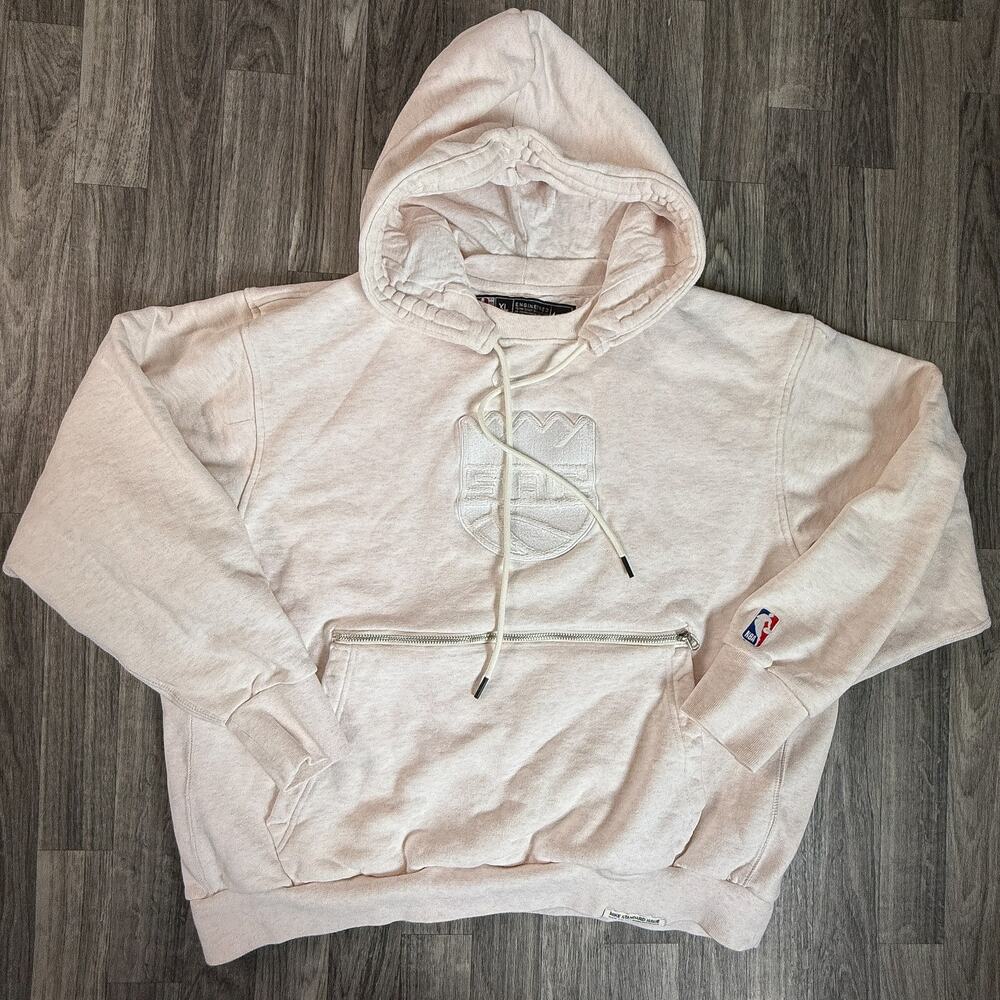 Nike NBA Sacramento Kings Hoodie XL SAC Crown Logo Standard Issue Pullover
